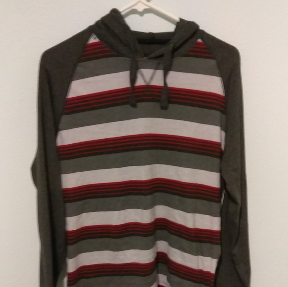 American Crusader Hooded Long Sleeves Shirt - Picture 1 of 3